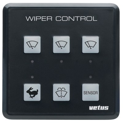 Vetus model RWPANEL2 silecek kontrol paneli.