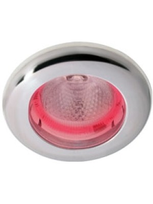 Hella Marine LED spot lambası. <br />
Kırmızı ambians halkalı, beyaz LED’li.