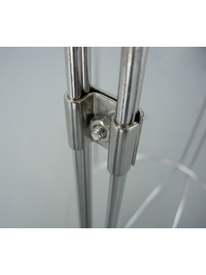 Usturma&ccedil;a yuvası klipsi. AISI 304 Paslanmaz &ccedil;elik.