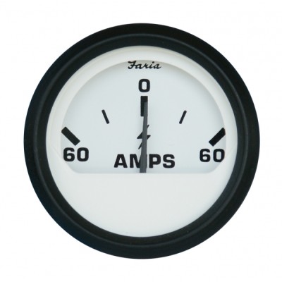 Faria ampermetre. 0-60-0 A.