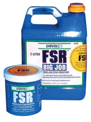 Davis FSR (Fiberglass Stain Remover). 2 Litre.