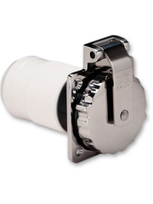 Marinco AISI316 paslanmaz çelik priz. 220 V.