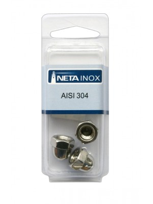 Altı k&ouml;şe k&ouml;r somun, DIN1587, AISI304 Paslanmaz &ccedil;elik