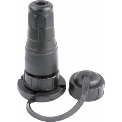 Quick fiş ve priz. Yüksek kontakt kapasiteli. Maksimum 12A. IP67.<br />