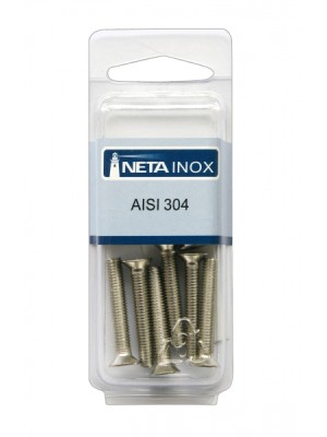 Havşa başlı yıldız civata, DIN965, AISI304 Paslanmaz &ccedil;elik