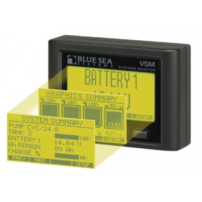 Blue Sea Systems M2 sistem g&ouml;stergesi.