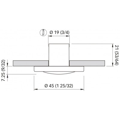 Quick Marine Lighting spot lamba. Model IRENE.<br />
Sıcak beyaz ledli<br />