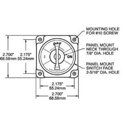 Blue Sea System devre kesici.