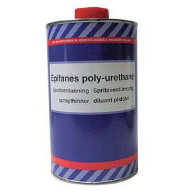 Epifanes tiner, 5 litre. PP Extra verniğin tüm uygulamalarında kullanılır.