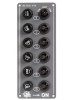 Sigorta paneli, 6´lı, su geçirmez switchli, 170x170 mm.