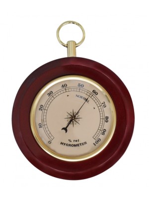 Higrometre <br />
<br />
Kadran Ø 9 cm <br />
Ahşap Plaka Ø 13 cm