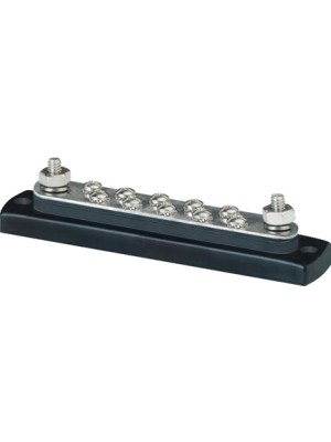 150A 10´lu terminal. 155x32 mm. Negatif ve pozitif akımda kullanılabilir.