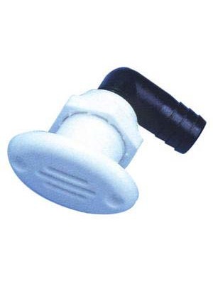 Havalandırma, 90°, plastik.