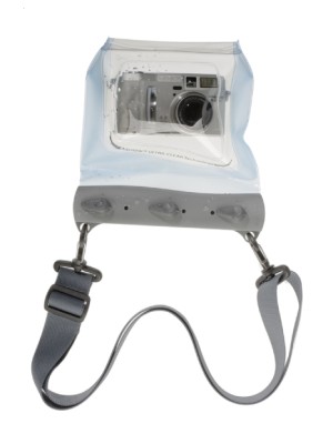 Aquapac fotoğraf makinesi kılıfı. <br />
Büyük, zoom'lu fotoğraf makineleri için.