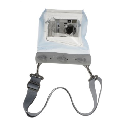 Aquapac fotoğraf makinesi kılıfı. <br />
Büyük, zoom'lu fotoğraf makineleri için.