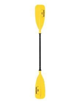 Caviness tip k kano küreği. Super sert 29 m çapındaki alüminyum sarı plastik kaplıdır. 25x56 cm ebadındaki palası sertleştirilmiş plastiktir.