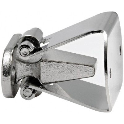 Stoper, paslanmaz çelik+kromaj. 35x20 mm.