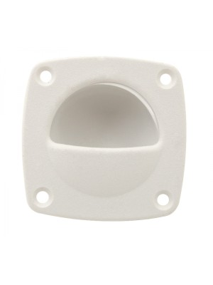 Gömme kulp,plastik. 57x57 mm.
