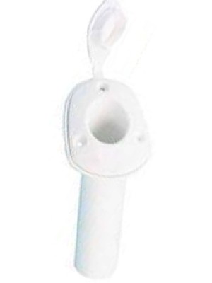 Kamış yuvası, beyaz plastik. 