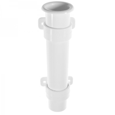 Plastik kamış yuvası, yana montaj. Ø 4 cm, boy 22.5 cm.