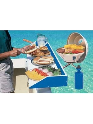 Magma "First Mate™ Dual Mount" kesme/servis tablası. <span style="color: rgb(0, 0, 0); font-family: Verdana, Arial, Helvetica, sans-serif; font-size: 11px;">32x104 cm.</span>