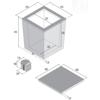 Vitrifrigo buzdolabı. TL37L
