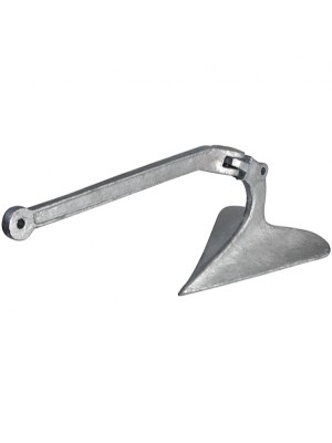 Pulluk tip çıpa, galvanizli