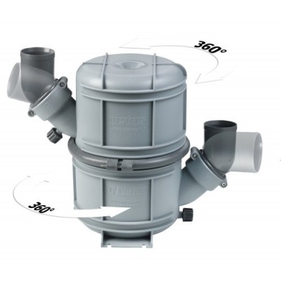 Waterlock. 90 mm iç çaplı egzoz hortumlarına uygundur. Su kapasitesi 10 litre'dir.