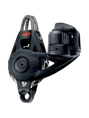 Ronstan 55 serisi Orbit vitesli makara. Tekli, ayarlanabilir cemkilitli, kuyruklu, otomatik.