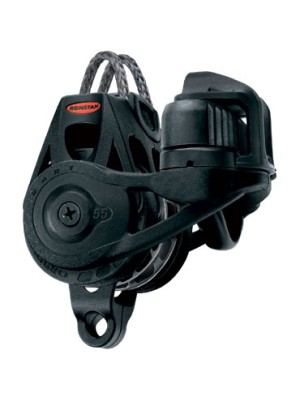 Ronstan 55 serisi Orbit vitesli makara. Üçlü, ayarlanabilir cemkilitli, kuyruklu, otomatik.
