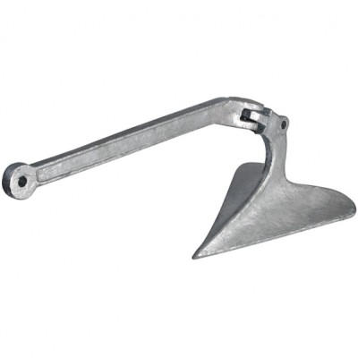 Pulluk tip çıpa, galvanizli