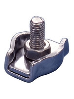 Tekli klemens, paslanmaz çelik.