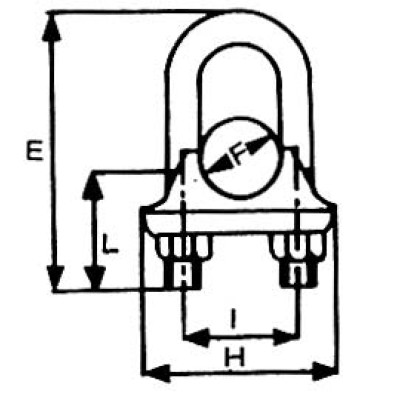 Klemens, AISI 304 paslanmaz &ccedil;elik