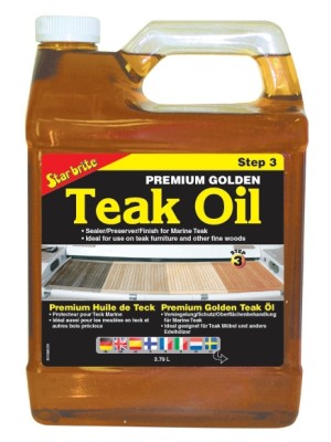 Üstün vasıflı tik yağı.3.79 L