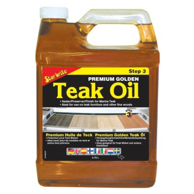 Üstün vasıflı tik yağı.3.79 L