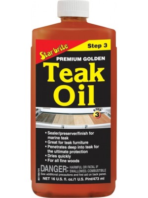 Üstün vasıflı tik yağı. 473ml.