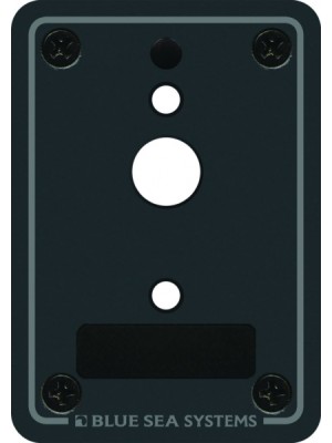 Otomatik sigortalar için (0-50A) tekli montaj paneli. 67x95mm.