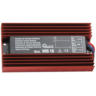 Quick konvertör, Switch Mod. Giriş 20-30V DC.Çıkış 13,5V DC. Kısa devre ve yüksek çıkış voltajı korumalı.