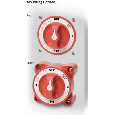 Blue Sea Systems 9001E ak&uuml; şalteri.&nbsp;