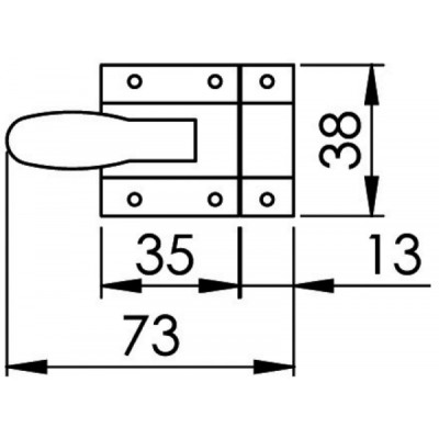 Kilit, paslanmaz &ccedil;elik.