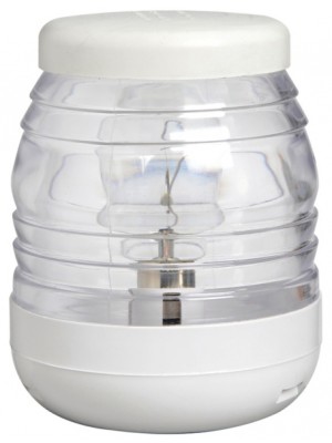 Çıpa feneri 10W. RINA onaylı, 20 metreye kadar teknelere uygun. Ø81 x 103mm.