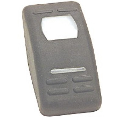 Kapak. 1436430/431/432/433 switchler için Kaymaz, yarı sert siyah poliüretan kaplı yüzey.