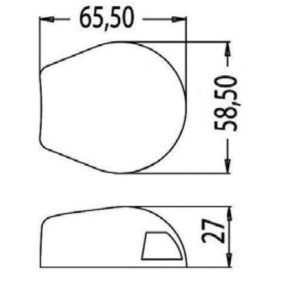 Ledli navigasyon feneri.&nbsp;G&uuml;verteye montaj.