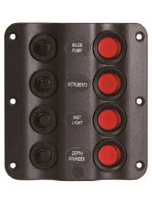 Sigorta paneli. 12V DC