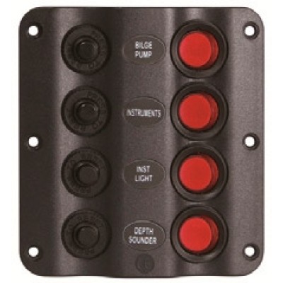 Sigorta paneli. 12V DC