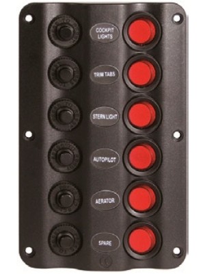 Sigorta paneli. 12V DC