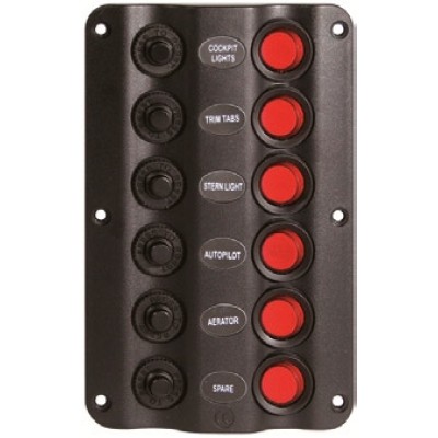 Sigorta paneli. 12V DC