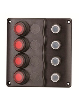 Su geçirmez sigorta paneli. 12V DC