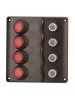 Su geçirmez sigorta paneli. 12V DC