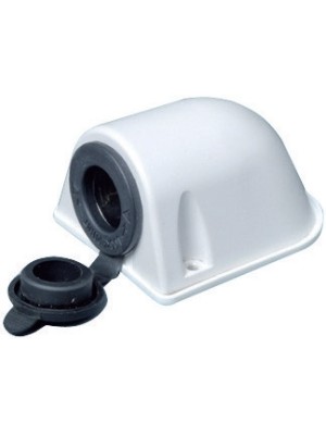 Çakmak tipi priz. Sıva üstü montaj için tasarlanmıştır.